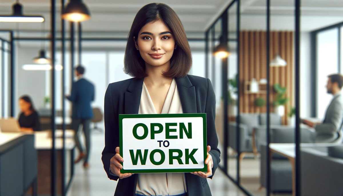 Que significa Open To Work LinkedIn