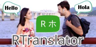 RTranslator una app de traduccion en tiempo real gratis y open source