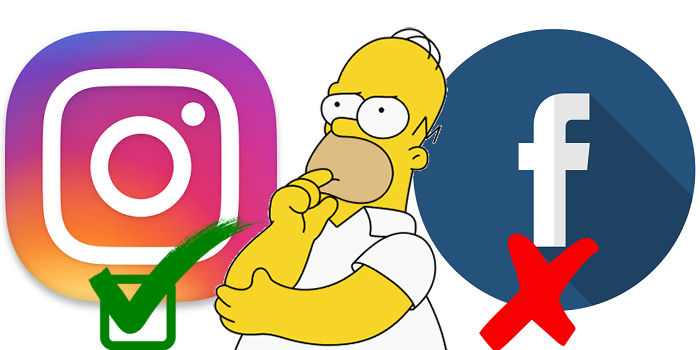 Razones para preferir Instagram y no Facebook