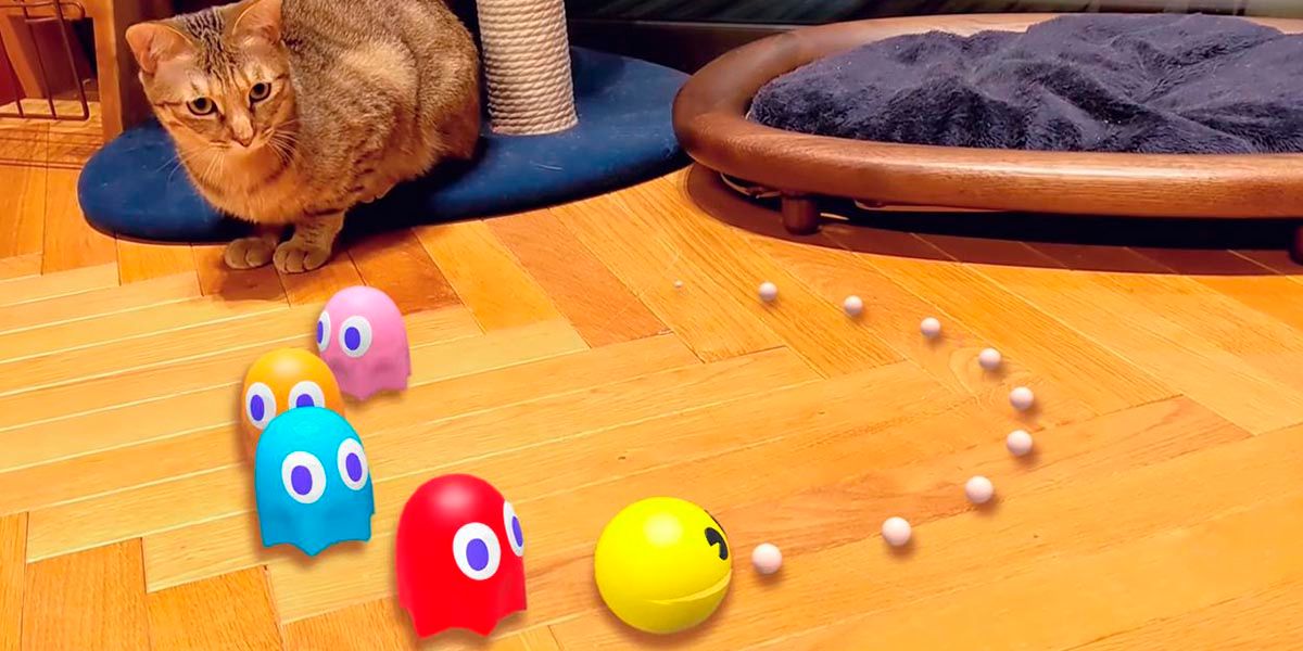 Realidad Aumentada Google Pac Man Hello Kitty