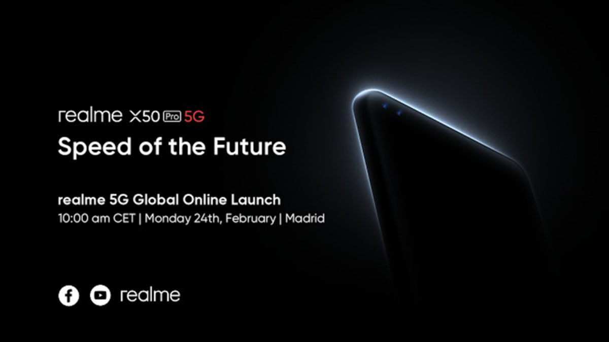 Realme X50 Pro 5G lanzamiento