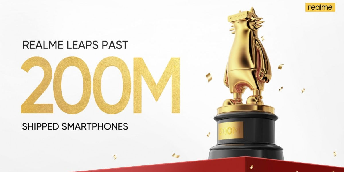 Realme celebra 200 millones de smartphones vendidos ¡En solo 5 años!