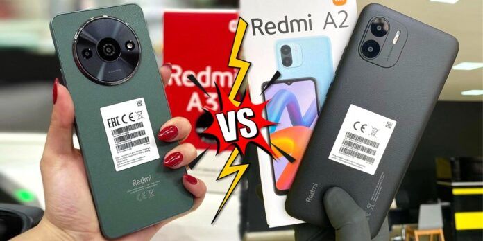 Redmi A3 vs Redmi A2 comparativa que ha cambiado