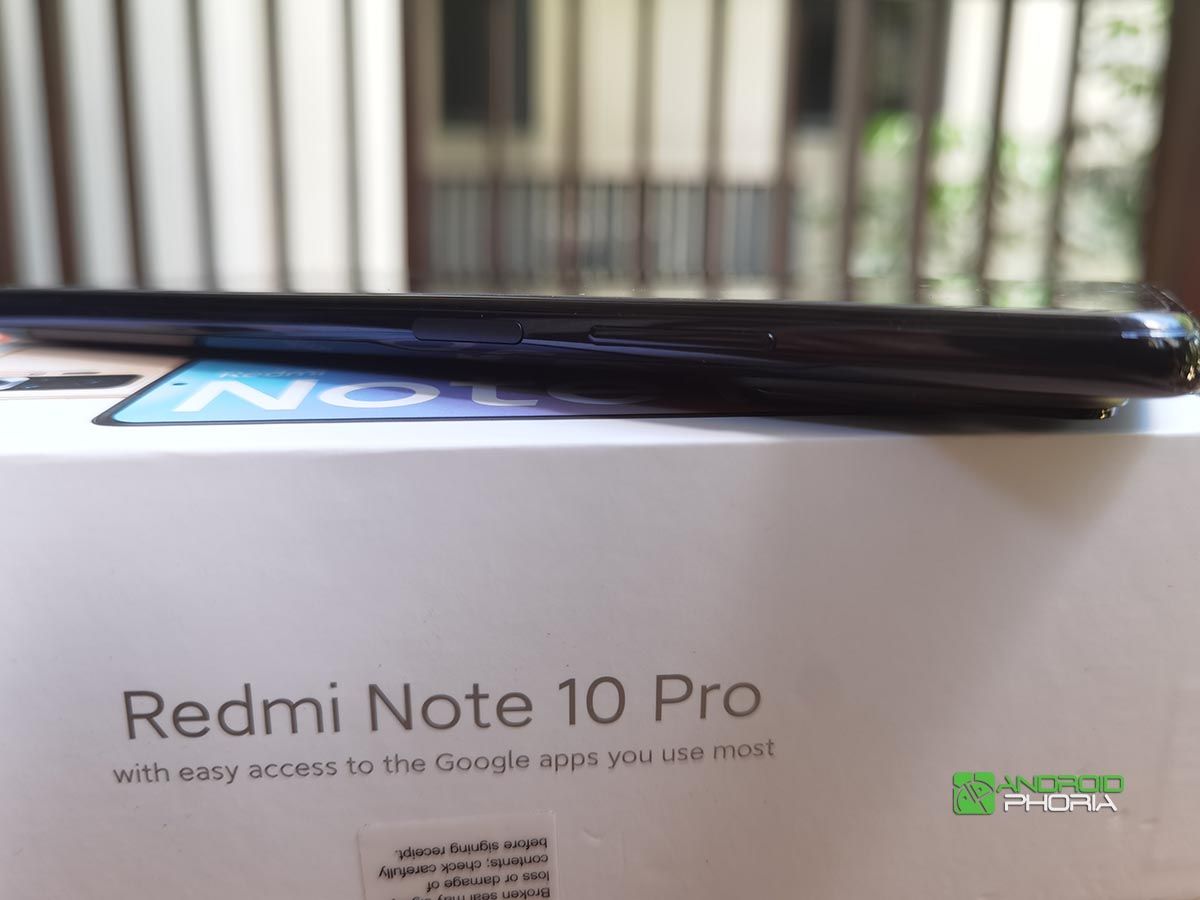 Redmi Note 10 Pro en caja