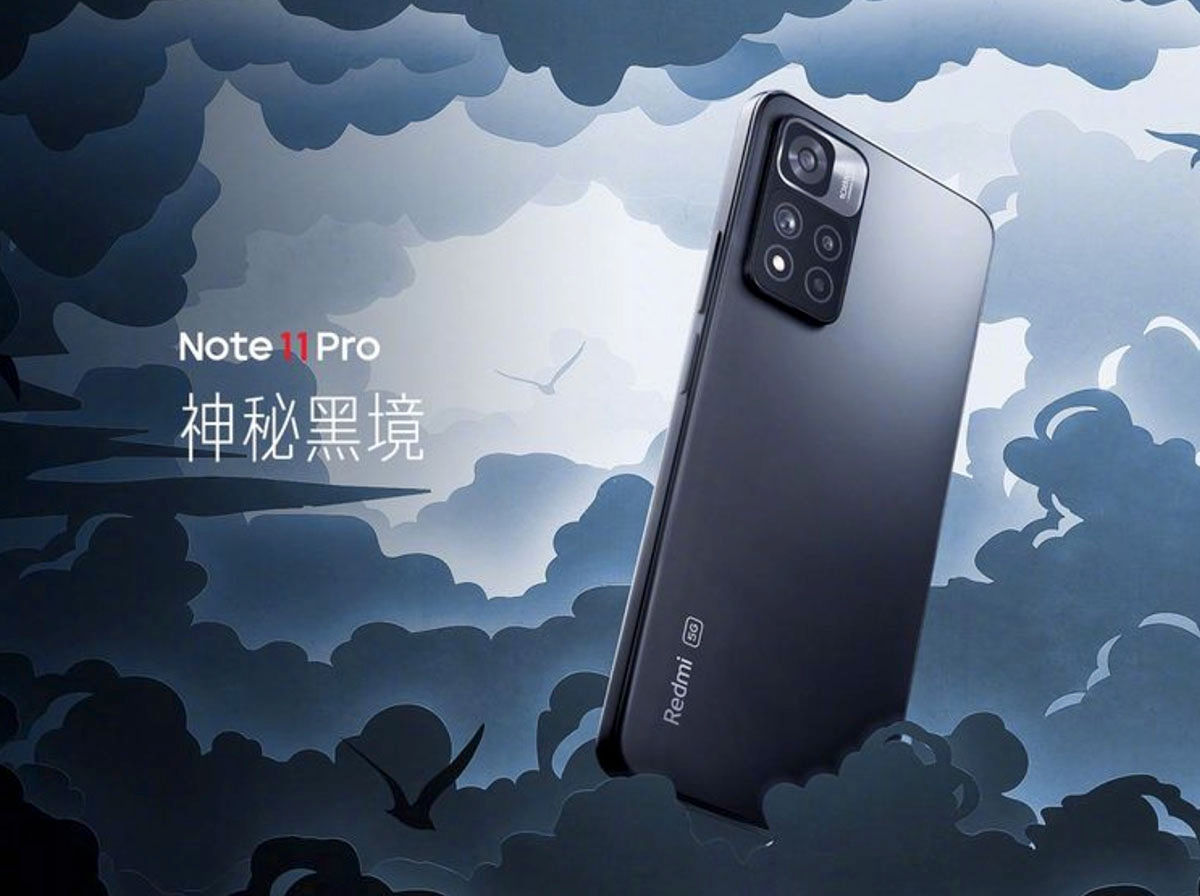 Redmi Note 11 Pro negro