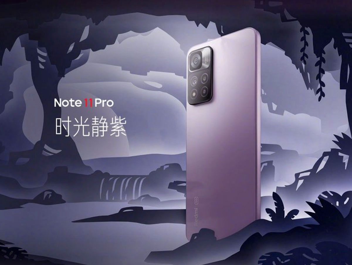 Redmi Note 11 Pro verde purpura
