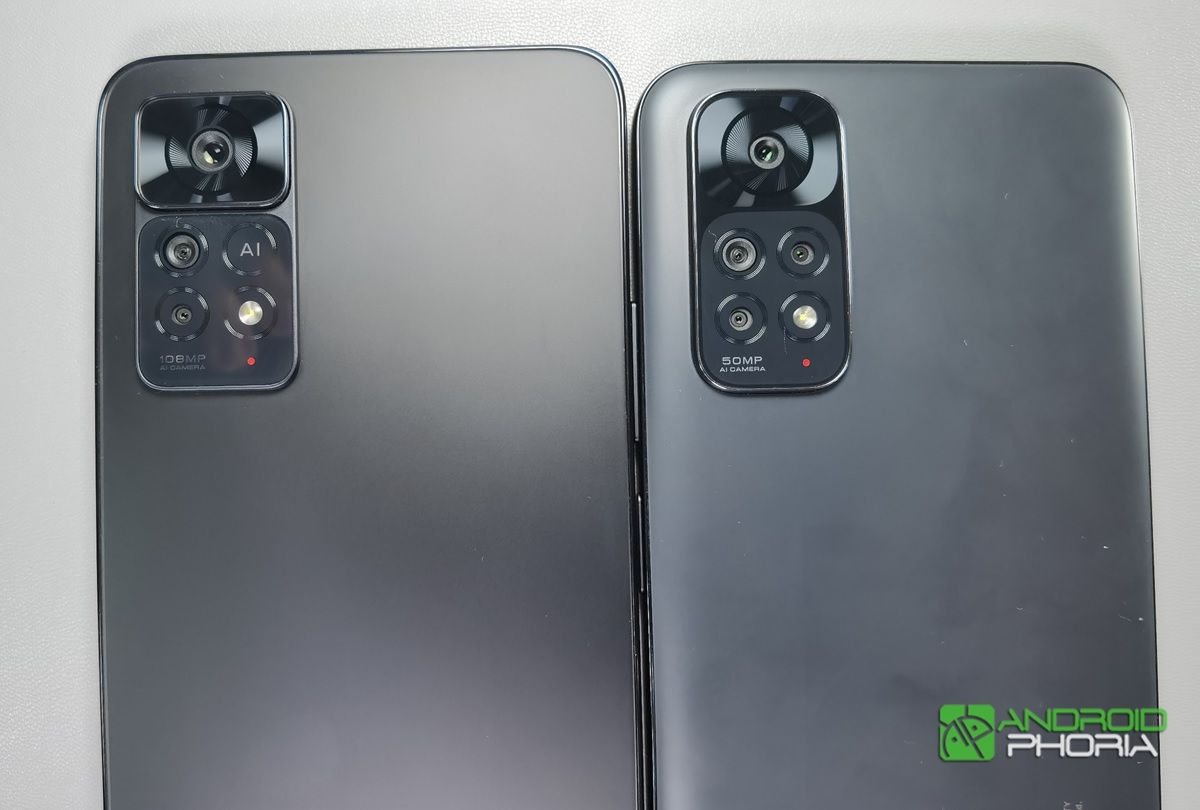 Redmi Note 11 vs Pro 5G camara