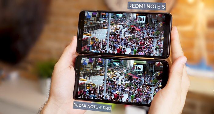 Redmi Note 5 vs Redmi Note 6 Pro