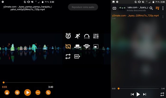 Reproducir video de fondo con VLC Android