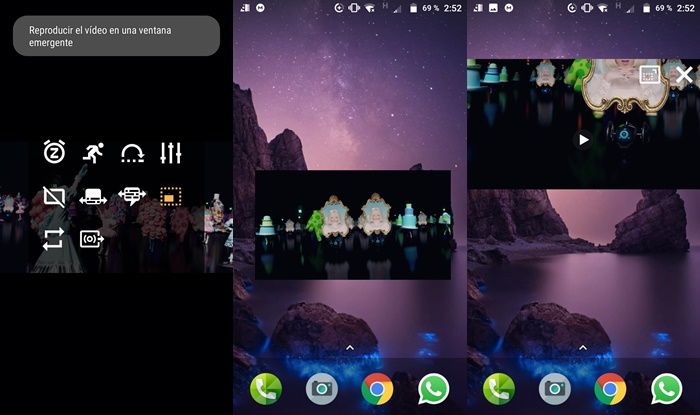 Reproducir video en una pantalla flotante VLC Android