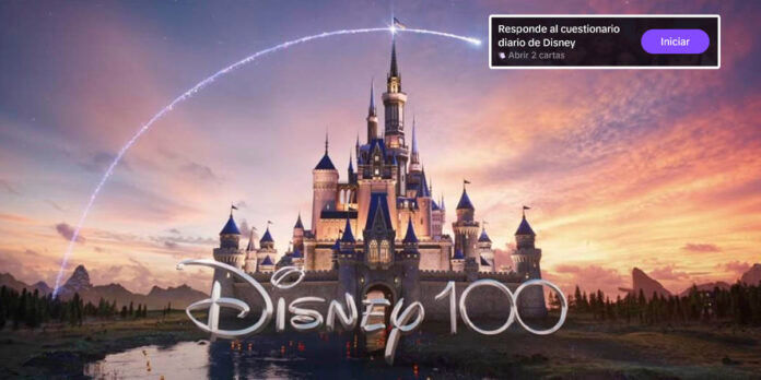 Respuestas del cuestionario del 21 de octubre de Disney 100 años TikTok