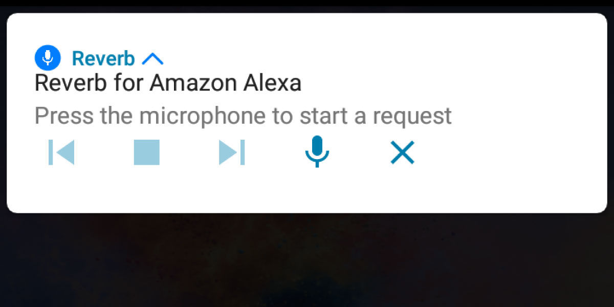 Reverb app para controlar Alexa sin hablar