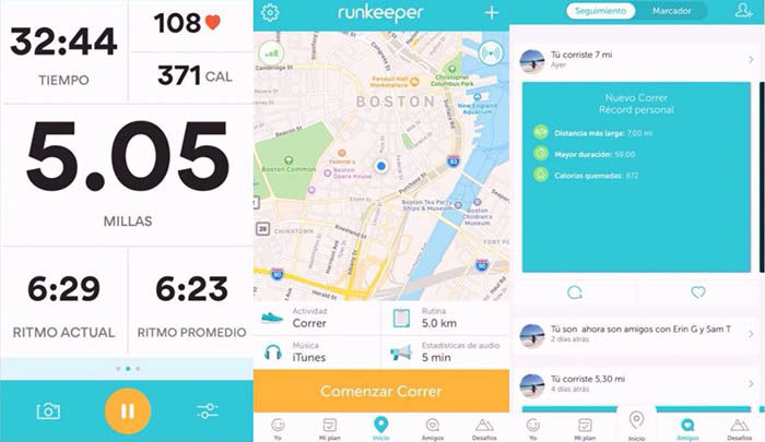 Runkeeper para Android
