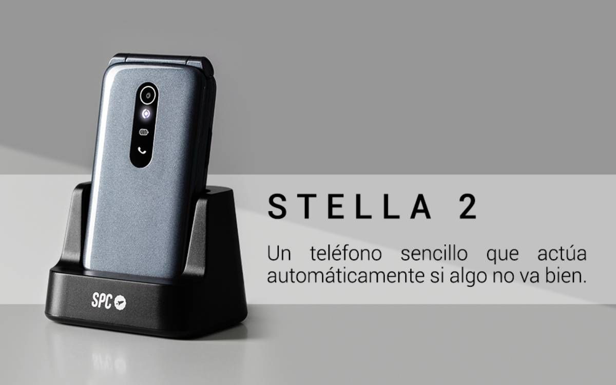 SPC Stella 2 teléfonos móviles adultos mayores