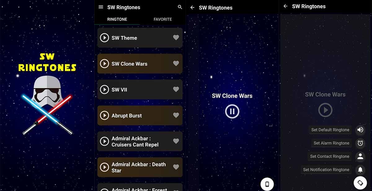 SW Ringtones personaliza tu móvil con los mejores tonos de llamada de Star Wars