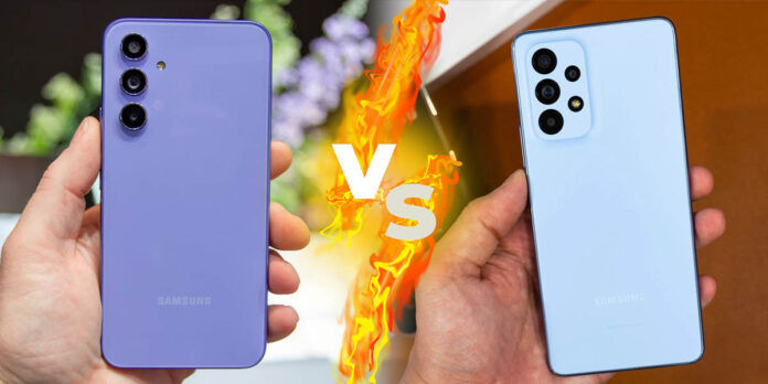 Samsung Galaxy A54 vs Galaxy A53 comparativa