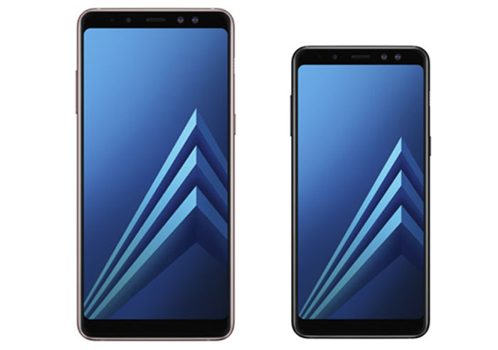 Samsung Galaxy A8 y A8 Plus tamaños