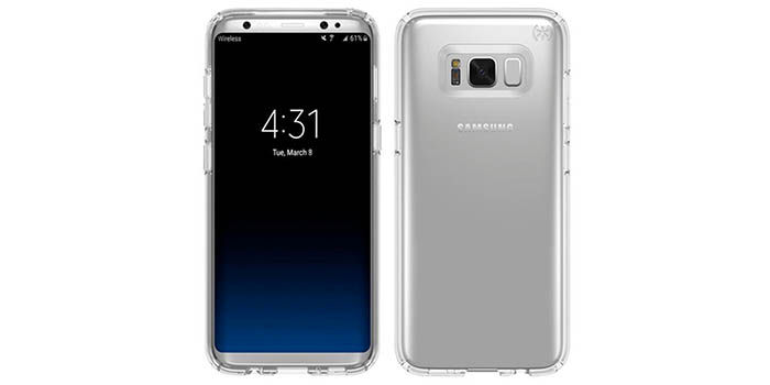 Samsung Galaxy S8 con funda