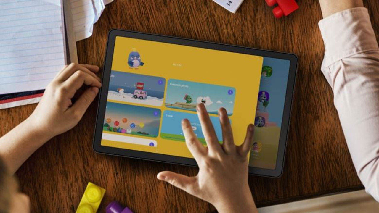 Samsung Galaxy Tab A9 y A9 Plus Kids Edition diseño, pantalla, apps y seguridad para niños