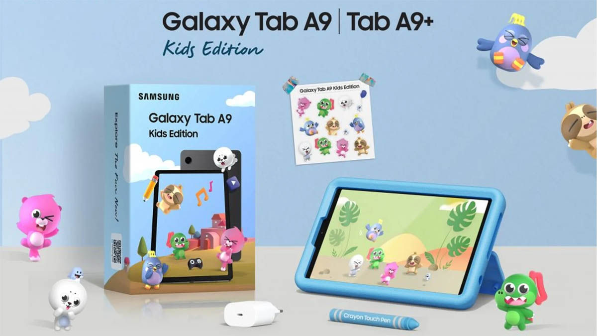 Samsung Galaxy Tab A9 y A9 Plus Kids Edition precio disponibilidad
