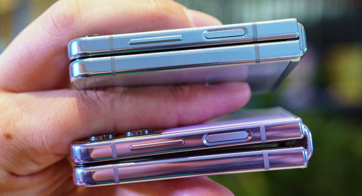 Samsung Galaxy Z Flip 5 vs Galaxy Z Flip 4 comparativa bisagras