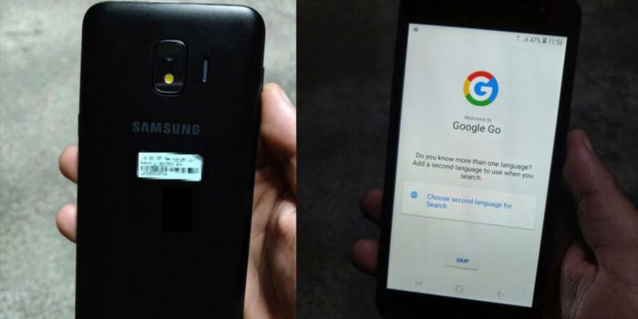 Samsung con Android Go