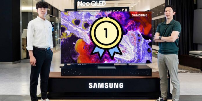 Samsung lleva 17 anos seguidos siendo la marca n.º 1 de televisores a nivel mundial