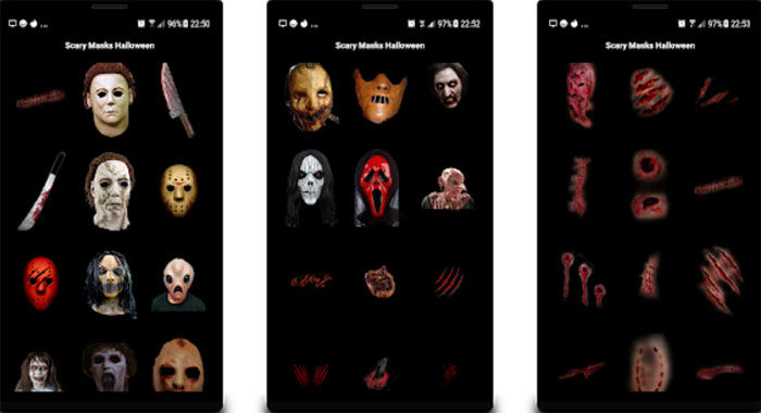 Scary Masks Photo Editor Halloween Horror para Android