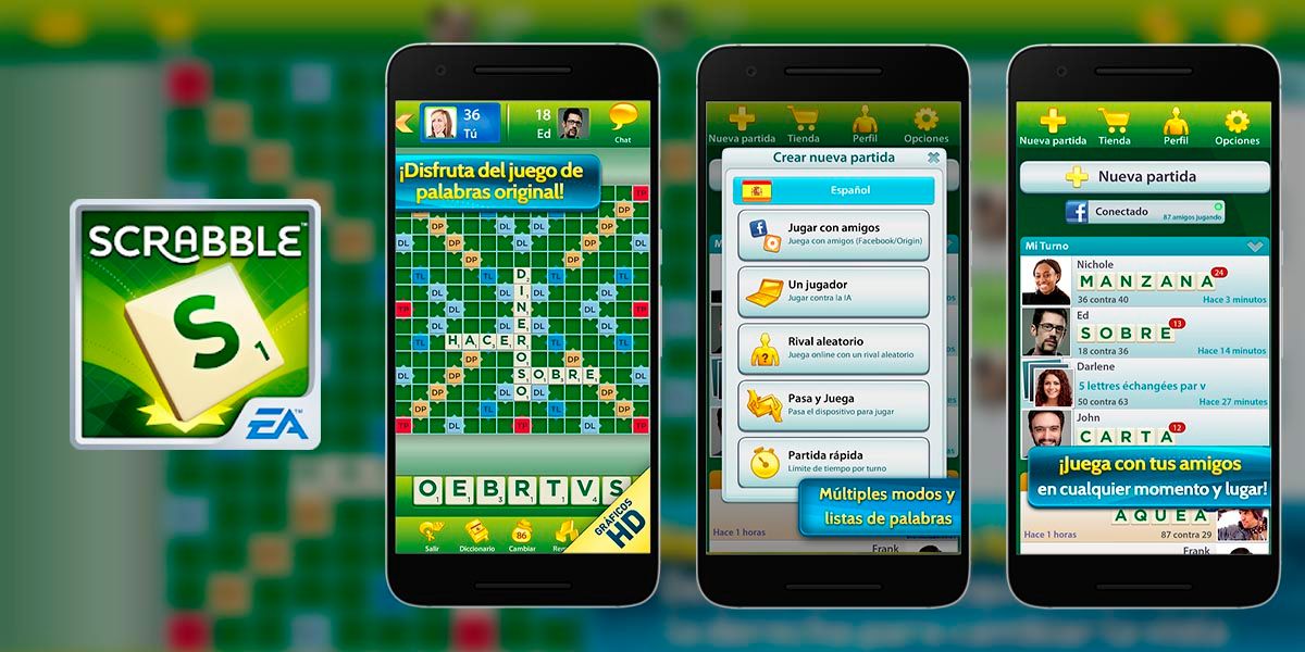 Scrabble juego tablero para Android