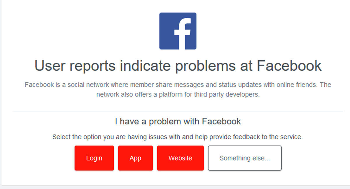 ¿Facebook está caído? Confirma tus sospechas y descubre si el servicio se encuentra activo