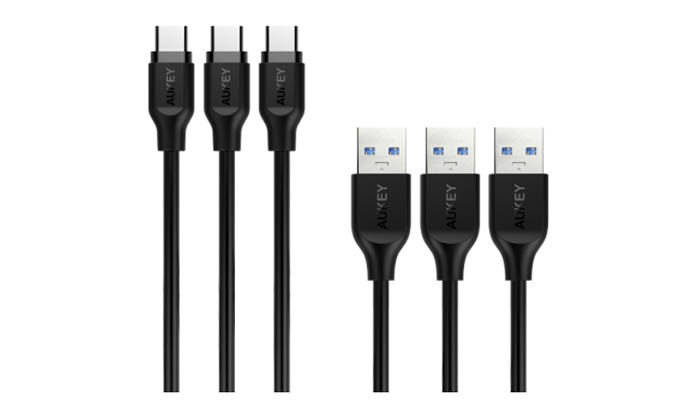 Set de cables USB de Aukey