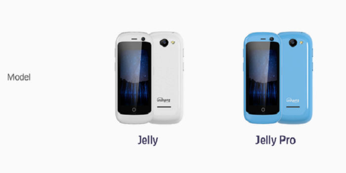 Jelly: El móvil con Android Nougat más pequeño