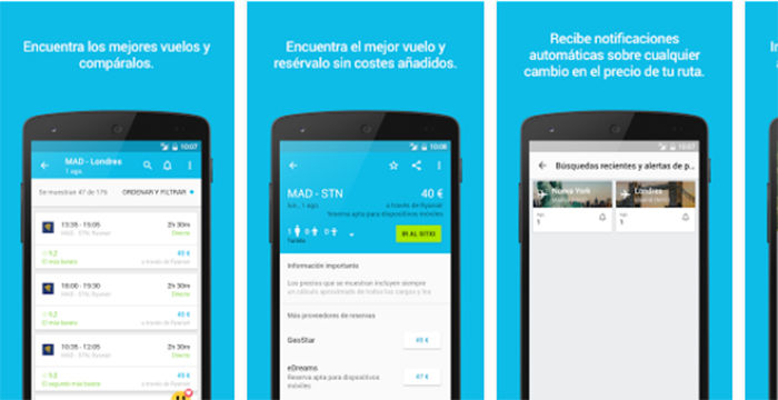 SkyScanner para Android