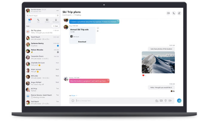 Skype cambia el diseño con una nueva actualización