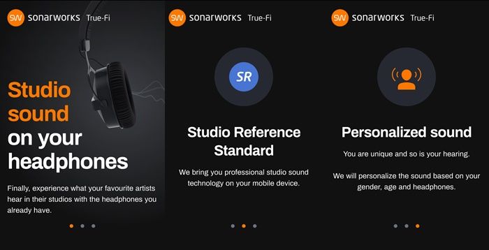 Sonarworks True Fi app