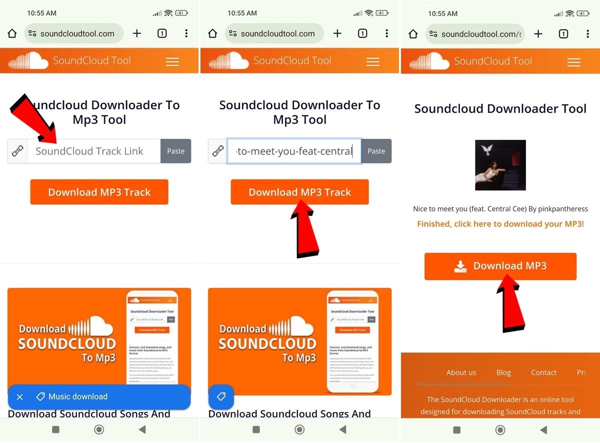 SoundCloud Tool una web para descargar musica de SoundCloud