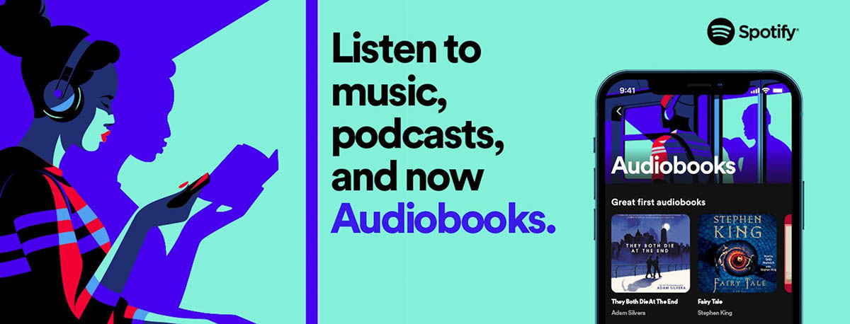 Spotify vende audiolibros en Estados Unidos