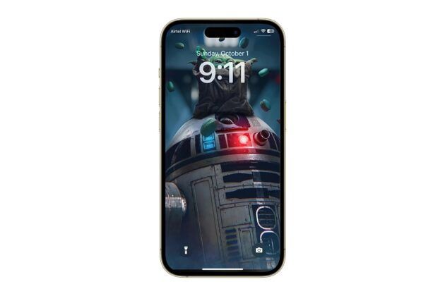 Star Wars Isla Dinamica fondo de pantalla para iPhone 15