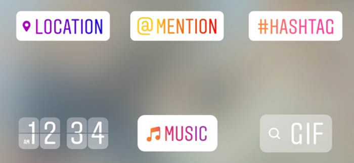 Sticker de música para Instagram