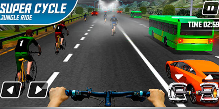 Kilimanjaro Abuelo Sanción Super Cycle Jungle Rider, el mejor juego de bicicletas para Android