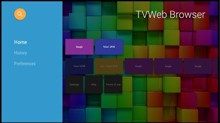 TVWeb Browser