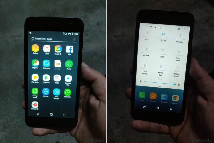 Telefono de Samsung con Android Go