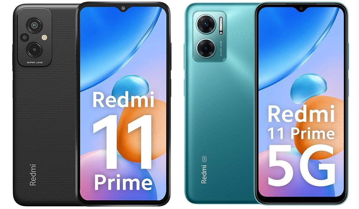 Todas las características de los Redmi 11 Prime y 11 Prime 5G