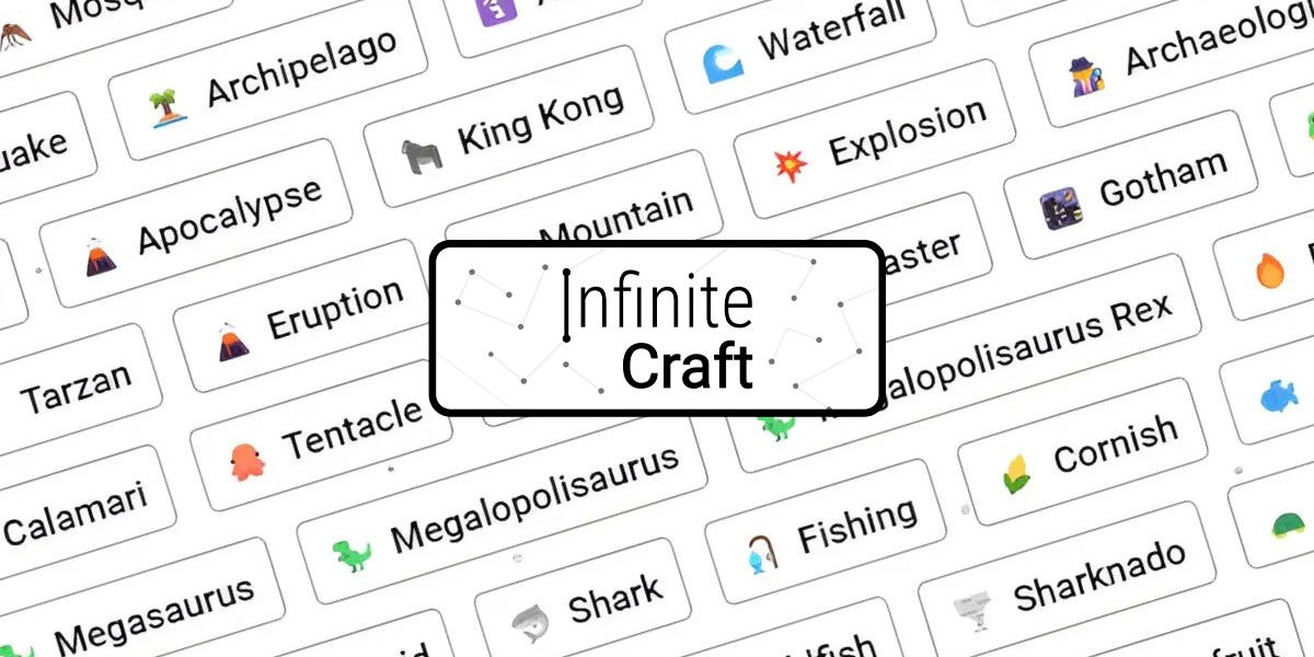 Todas las combinaciones y recetas de Infinite Craft Actualizado