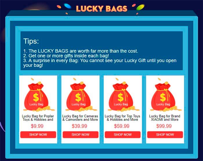 TomTop Black Friday Lucky Bags
