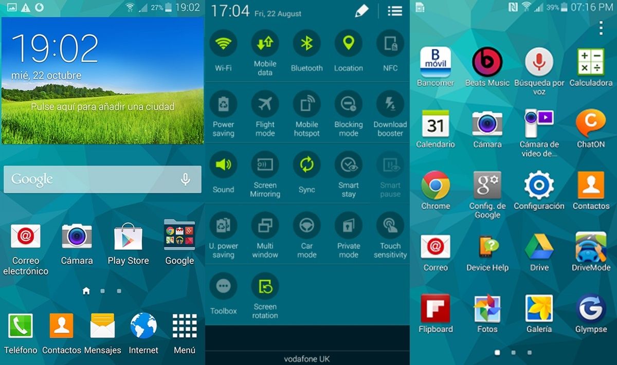 TouchWiz Nature UX 2 el final de la capa de Samsung