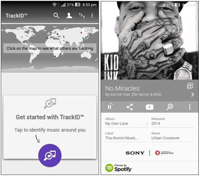 TrackID para Android