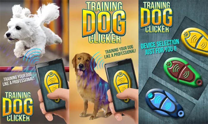 Trainning dog clicker