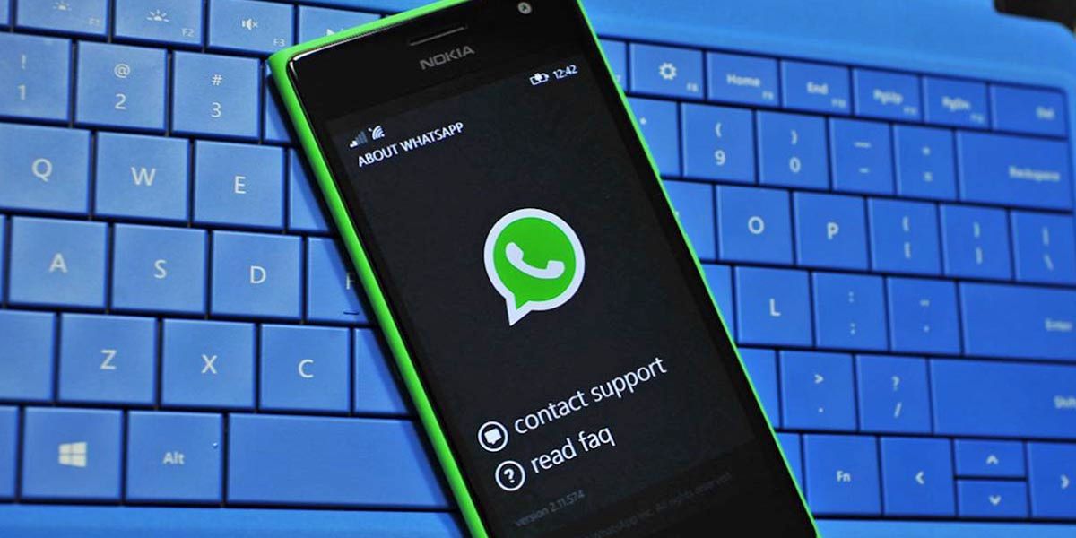 Usar WhatsApp en Windows Phone