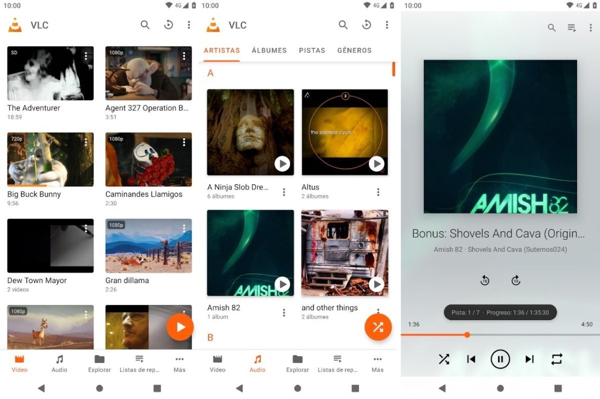 VLC for Android una de las mejores formas de ver videos